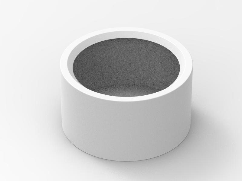 Pot Rodéo ouvert : Diamètre 1800xht1000 mm 