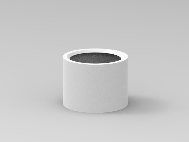 Pot Rodéo ouvert : Diamètre 600xht450 mm 