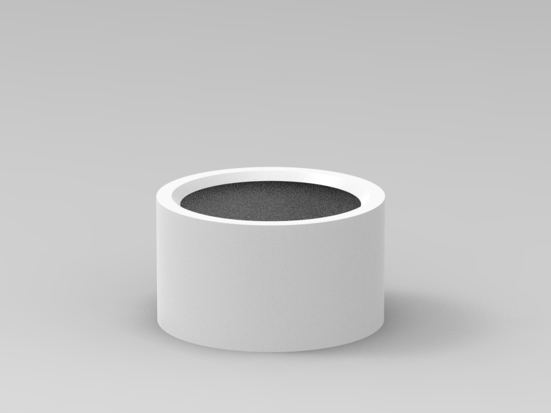 Pot Rodéo Moyen ouvert : Diamètre 800xht450 mm 