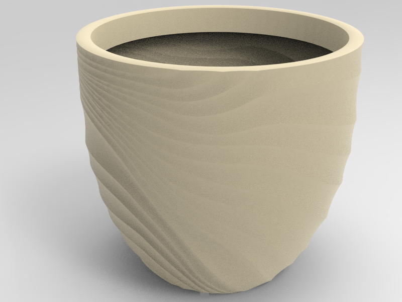 Pot Dune : Diamètre 800xht730 mm