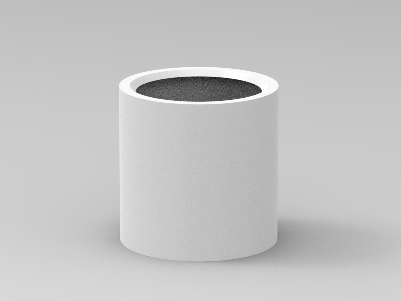 Pot Rodéo Grand ouvert : Diamètre 800xht800 mm 