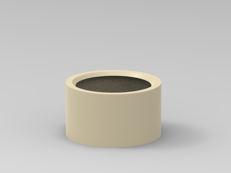 Pot Rodéo Moyen ouvert : Diamètre 800xht450 mm 